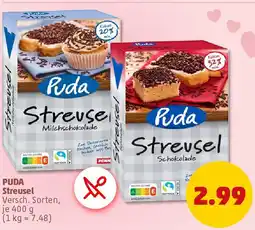 PENNY PUDA Streusel Angebot