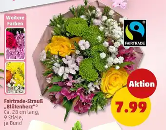 PENNY Fairtrade-Strauß ,,Blütenherz" Angebot