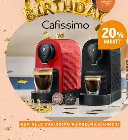 Tchibo Tchibo AUF ALLE CAFISSIMO KAPSELMASCHINEN! 20% RABATT* Angebot