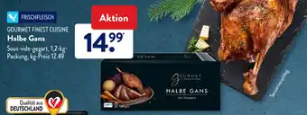 Aldi Süd Gourmet Finest Cuisine Halbe Gans 1,2kg Angebot