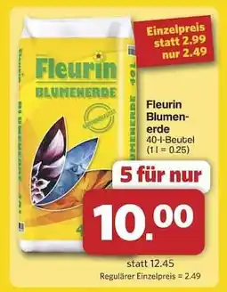Famila Nord Ost Fleurin Blumenerde Angebot