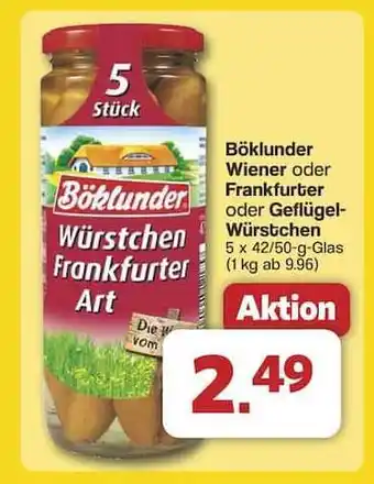 Famila Nord Ost Böklunder Würstchen Angebot