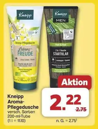 Famila Nord Ost Kneipp Aroma- Pflegedusche Angebot
