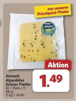 Famila Nord Ost Almzeit Alpenkäse Grüner Pfeffer Angebot
