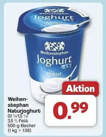 Famila Nord Ost WEIHENSTEPHAN Naturjoghurt Angebot