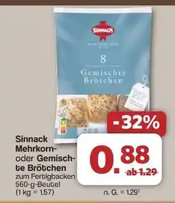 Famila Nord Ost Sinnack Mehrkorn- oder Gemischte Brötchen Angebot