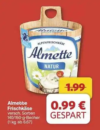 Famila Nord Ost Almette Frischkäse Angebot