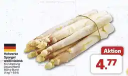 Famila Nord Ost Hofwerte Spargel weiß/violett Angebot