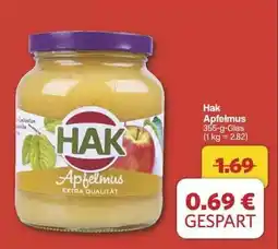 Famila Nord Ost HAK Apfelmus Angebot