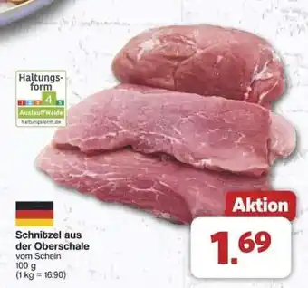 Famila Nord Ost Schnitzel aus der Oberschale Angebot