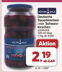 Famila Nord Ost Deutsche Sauerkirschen oder Schwarzkirschen Angebot