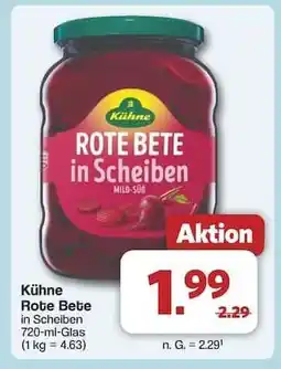 Famila Nord Ost Kühne Rote Bete in Scheiben Angebot