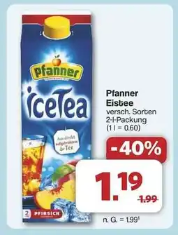 Famila Nord Ost Pfanner Eistee Angebot