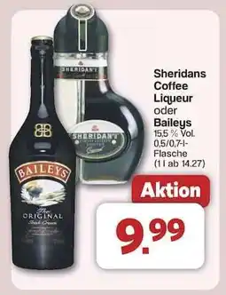 Famila Nord Ost Sheridans Coffee Liqueur oder Baileys Angebot