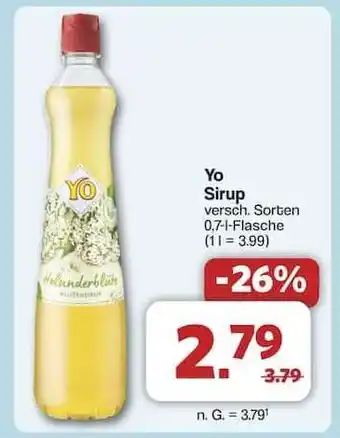 Famila Nord Ost Yo Sirup Angebot