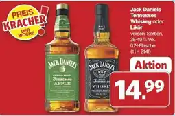 Famila Nord Ost Jack Daniels Tennessee Whiskey oder Likör Angebot
