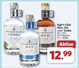 Famila Nord Ost Kyle's Club Rum, Gin oder Vodka Angebot