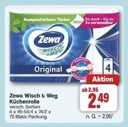 Famila Nord Ost Zewa Wisch & Weg Küchenrolle Angebot