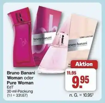 Famila Nord Ost Bruno Banani Woman oder Pure Woman EdT Angebot