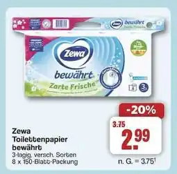 Famila Nord Ost Zewa Toilettenpapier bewährt Angebot