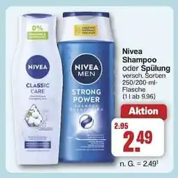Famila Nord Ost NIVEA Shampoo oder Spülung Angebot