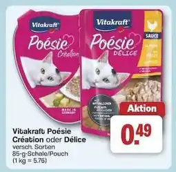 Famila Nord Ost Vitakraft Poésie Création oder Délice Angebot
