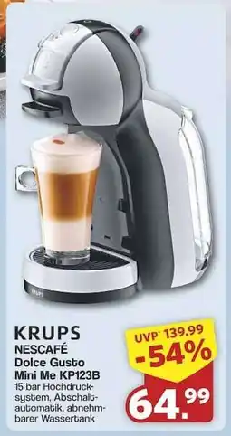 Famila Nord Ost KRUPS NESCAFÉ Dolce Gusto Mini Me KP123B Angebot