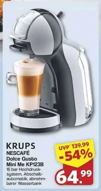 Famila Nord Ost KRUPS NESCAFÉ Dolce Gusto Mini Me KP123B Angebot