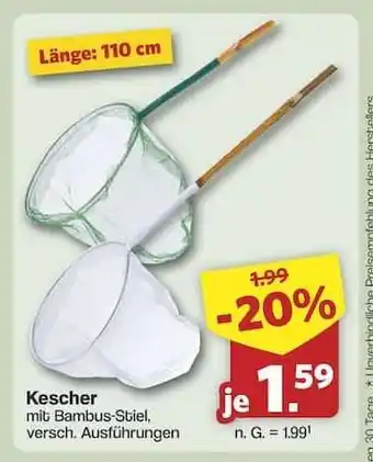 Famila Nord Ost Kescher Angebot