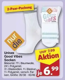 Famila Nord Ost Unisex 'Good Vibes' Socken Angebot