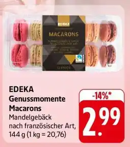 Edeka EDEKA Genussmomente Macarons Angebot