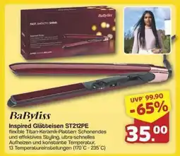 Famila Nord Ost BaByliss Inspired Glätteisen ST212PE Angebot