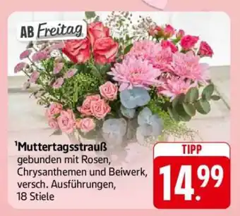 Edeka Muttertagsstrauß Angebot