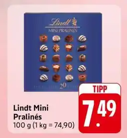 Edeka Lindt Mini Pralinés Angebot