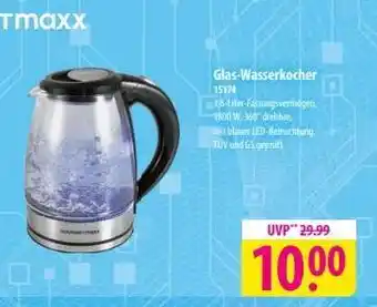Famila Nord Ost Glas-Wasserkocher Angebot