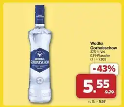Famila Nord Ost Wodka Gorbatschow Angebot