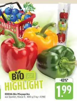 Edeka EDEKA Bio Mixpaprika Angebot