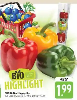 Edeka EDEKA Bio Mixpaprika Angebot