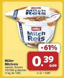 Famila Nord Ost Müller Milchreis Angebot