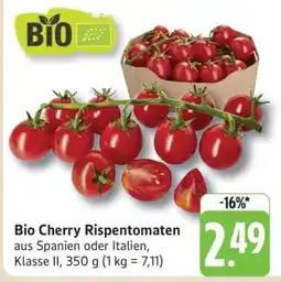 Edeka Bio Cherry Rispentomaten Angebot