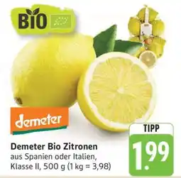 Edeka Demeter Bio Zitronen Angebot