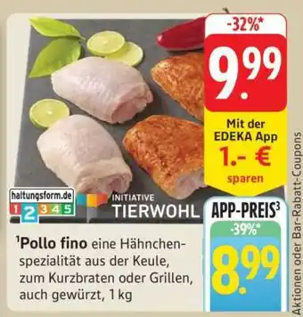 Edeka Pollo fino Angebot