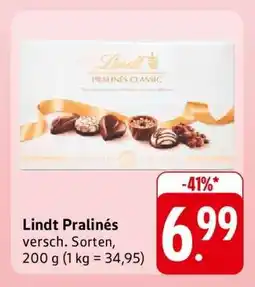 Edeka Lindt Pralinés Angebot