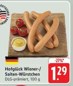 Edeka Hofglück Wiener-/Saiten-Würstchen Angebot