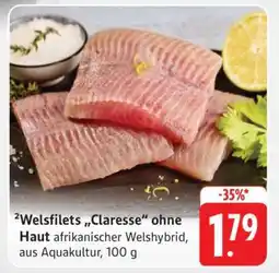 Edeka Welsfilets 'Claresse' ohne Haut Angebot