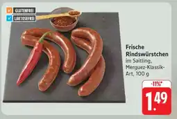 Edeka Frische Rindswürstchen Angebot