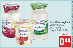 Edeka LANDLIEBE Joghurt Angebot