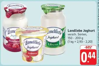 Edeka LANDLIEBE Joghurt Angebot