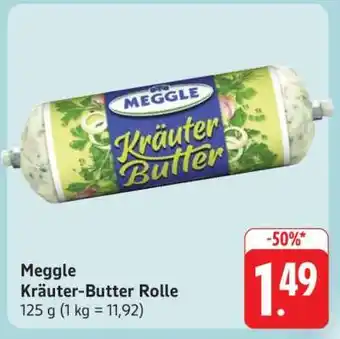 Edeka Meggle Kräuter-Butter Rolle Angebot