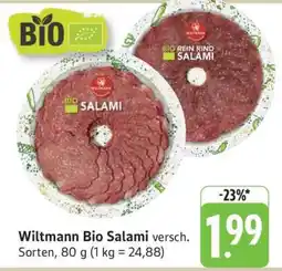 Edeka Wiltmann Bio Salami Angebot